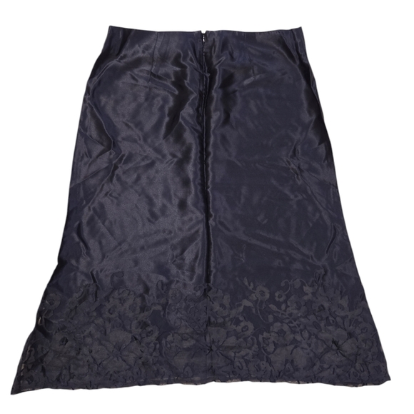 Sisley Black Skirt With Lace Detailing IT Size 42 US size S - Picture 7 of 8